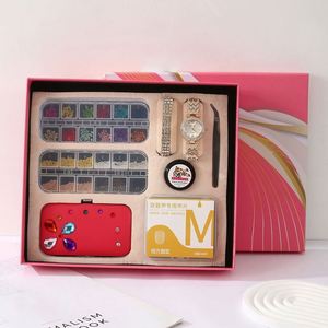 Sets de Regalo Promocionales al por Mayor para el Día de la Madre y San Valentín: Reloj, Pulsera, Collar, Material de Felpa, Estilo Moderno, Logotipo Personalizado - Product Image 2