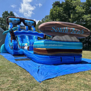 Tobogán Inflable para <span class=keywords><strong>Piscina</strong></span> con Resbaladilla, Equipo Comercial de Tobogán Acuático, Tobogán Inflable para <span class=keywords><strong>Piscina</strong></span> para Alquiler en Fiestas - Product Image 1