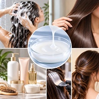 Émulsion d'Amodimethicone Silway 5449, matière première cosmétique liquide pour produits capillaires
