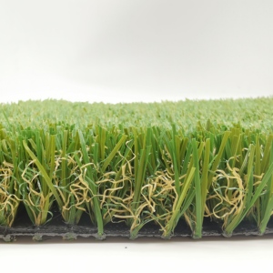 Tapis d'herbe artificielle ENOCH en PE pour extérieur, hauteur de pile de 30 mm et 40 mm, jaune et vert, pour jardin et aménagement paysager de golf - Product Image 3