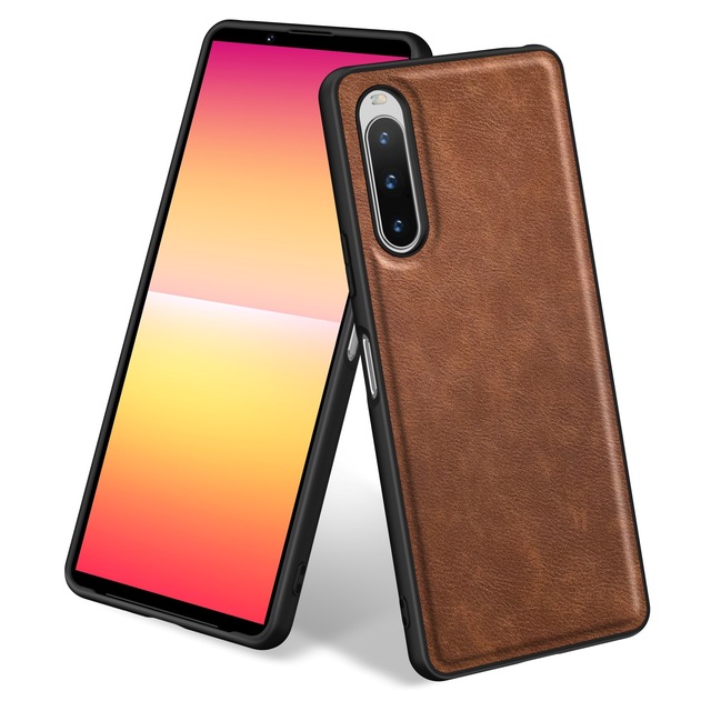 Full Package Shockproof  TPU Mobile Phone case Anti-fingerprint Protective Cover for SONY Xperia1V Xperia10V