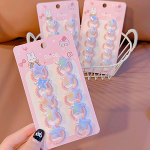 Hot Selling <b>Sweet</b> Niche Design Love <b>Heart</b> Star Shaped Hairpin Cartoon Light Luxury Women's Hairpins Fashion Headwear Wholesale - Product Image 2