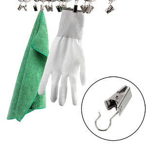 Crochets de rideau en métal modernes de haute qualité, écologiques, faciles à suspendre, <span class=keywords><strong>pinces</strong></span> pour tringle à <span class=keywords><strong>rideaux</strong></span>, accessoires pour rails de <span class=keywords><strong>rideaux</strong></span> - Product Image 5