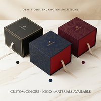 Boîte cadeau en papier écologique personnalisée de luxe, matériaux recyclés, impression florale dorée, pour mariage, cosmétiques, emballage de crème pour le visage