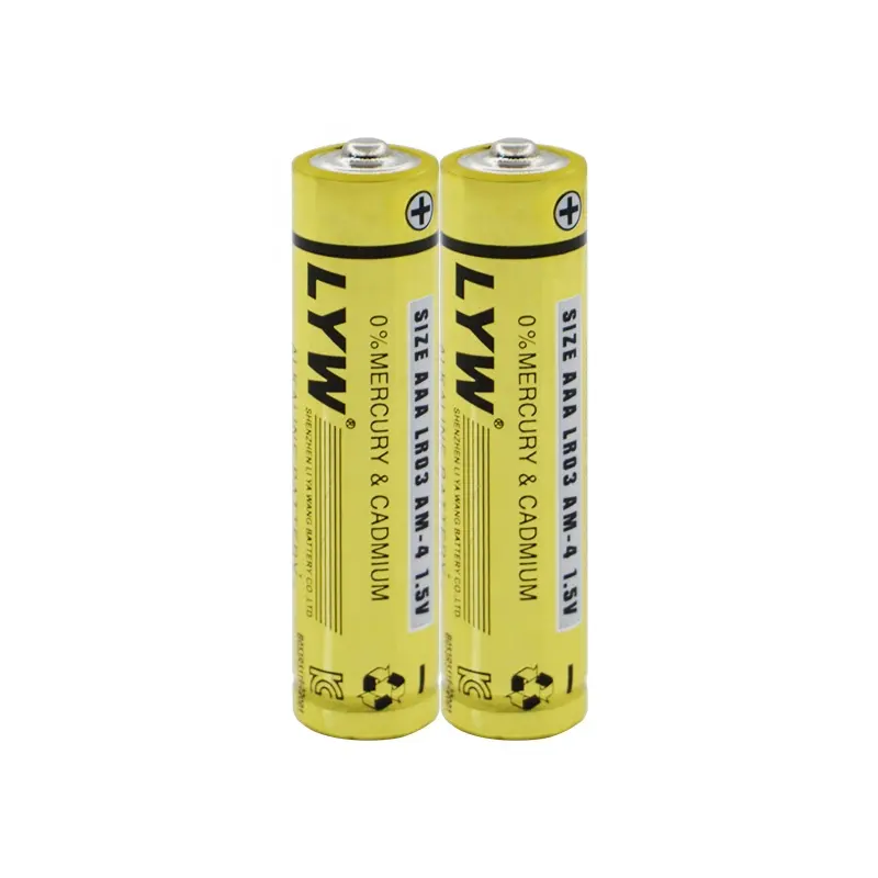 hot selling Non Rechargeable 1.5V LR03 AA AM-7 Ultra Alkaline Battery From LYW