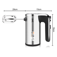 Batteur électrique 650w Fonctionnement fluide 5 vitesses de fonctionnement Facile à nettoyer Vitesse du moteur 26000 tr/min Haute qualité