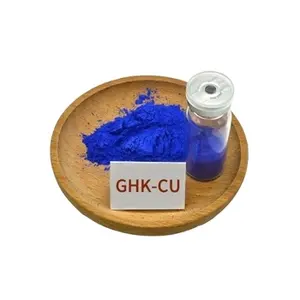 GHK-cu медные пептиды, омолаживающий косметический пептид, сырье для роста волос Ahk-cu, пептиды GHK cu