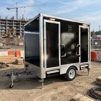 Remorque WC et Douche Portables Économes en Énergie – Toilettes Publiques Mobiles de Luxe à Vendre