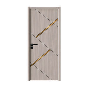 Épais robuste moderne <span class=keywords><strong>intérieur</strong></span> résistant à la vermine étanche Site accroché en bois Lumberyard Mansions Service porte de salle utilitaire - Product Image 2