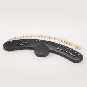 27 colori porcellana 3D denti dentali sbiancamento guida ombra sbiancamento dei denti con linguette rimovibili - Product Image 4