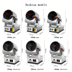 Gas Intelligent Cooking Robot Rotating <strong>Cooker</strong> <strong>Chinese</strong> Cuisine Rotating Drum <strong>Cooker</strong> With Stainless Steel And Timer Function - Product Image 5