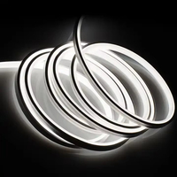 Couverture en silicone pour bande LED IP67 étanche avec diffuseur - Haute transmission anti-éblouissement pour bandes 2835/5050/3528, utilisation intérieure/extérieure