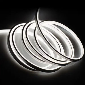 Copertura in Silicone per <span class=keywords><strong>Strisce</strong></span> LED IP67 Impermeabile - Diffusore ad Alta Trasmittanza Anti-Riflesso per <span class=keywords><strong>Strisce</strong></span> 2835/5050/3528 Uso Interno/Esterno - Product Image 4