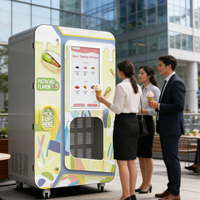 Máquina Expendedora de Helados de Alta Velocidad y Gran Capacidad para Alimentos y Bebidas con Certificación FCM