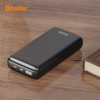 Banque d'alimentation portable intelligente mince PD 18W 20000mah, charge rapide, charge rapide 3.0, 20000 Mah 22.5w, banque d'alimentation, banques d'alimentation