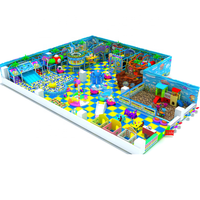 Centre de divertissement pour enfants moderne, multifonctionnel, conçu sur mesure, durable et adapté à l'usage commercial, équipement de terrain de jeu intérieur