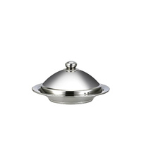 Pot à tajine en acier inoxydable 201 épaissi, compatible induction, passe au lave-vaisselle, joint à basse pression, base double couche
