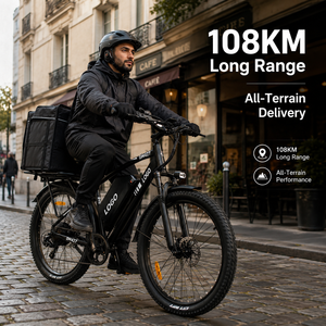 Vélo de montagne électrique pour le transport, 27,5 pouces, autonomie de 108 km, batterie grande capacité, vélo électrique pour les services de livraison en Amérique latine - Product Image 1