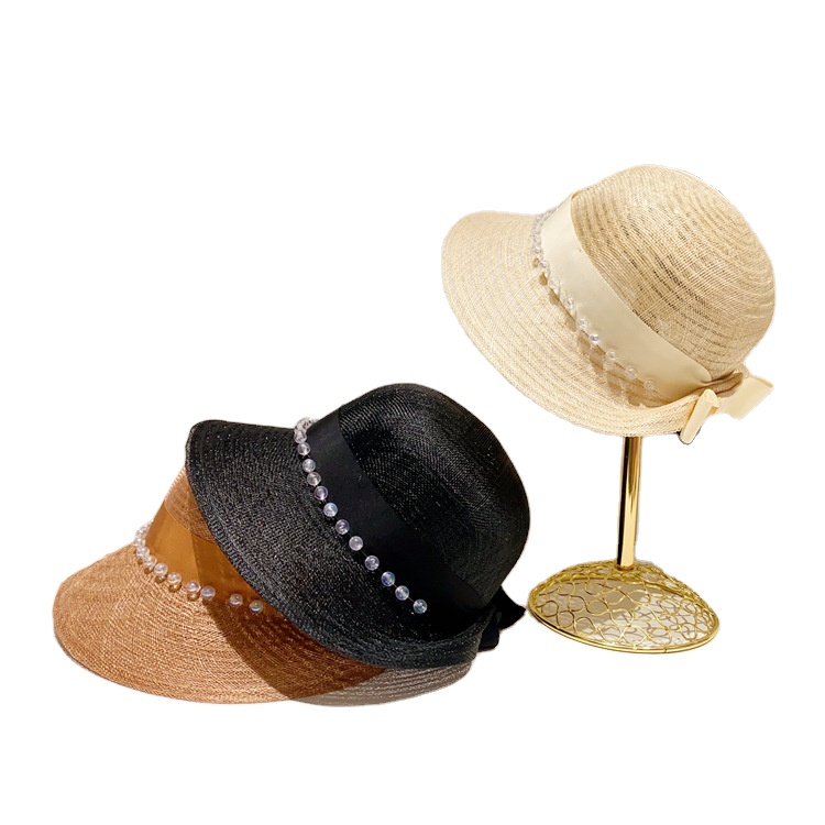Sinamay Formal Hats Kentucky Derby Dress Fascinator Beading Tea Party  Wedding Hat for Woman Lady Luxury for Church| Alibaba.com