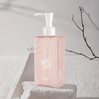 Bouteilles cosmétiques en plastique recyclé de 150 ml (5 oz) pour emballages de soins de la peau, flacons vides pour huile capillaire avec pompe distributrice blanche, Envases Champ