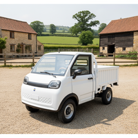 Pick-up électrique agricole 4 roues EEC L6e COC, moteur 3500W, batterie 72V 95/105Ah, véhicule de travail agricole rural