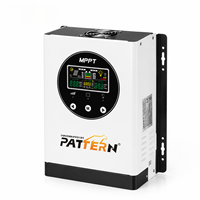 PATTERN Eingangsspannung 12V 24V 36V 48V DC 40A 60A Intelligenter Solar-Laderegler MPPT für Heim-Solarsysteme