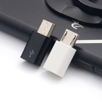 Cantell tout nouveau Micro USB mâle à Type C femelle OTG adaptateur PC chargeur d'alimentation pour ordinateur portable AC/DC sortie connecteur enfichable