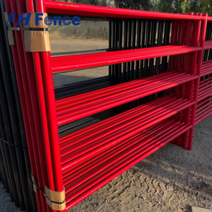 Paneles de Corral para Caballos Portátiles Galvanizados de Alta Resistencia, Paneles de Cercado para Ganado, Paneles de Corral para Ovejas y Puertas para Animales - Product Image 5