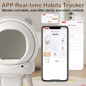 Meilleures ventes de <span class=keywords><strong>litière</strong></span> <span class=keywords><strong>pour</strong></span> animaux de compagnie Tuya Smart WiFi Toilette automatique <span class=keywords><strong>pour</strong></span> <span class=keywords><strong>chat</strong></span> Maison Bac à <span class=keywords><strong>litière</strong></span> autonettoyant Bac à <span class=keywords><strong>litière</strong></span> électrique <span class=keywords><strong>XXL</strong></span> OEM - Product Image 3