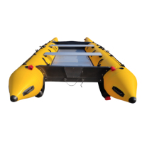 Bateau pneumatique en aluminium de 4,7 m Cat 470 15,5 pieds Voilier Thundercat Bateau de course Catamaran