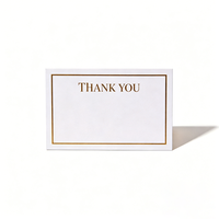 Étiquette personnalisée en papier texturé, carte pliante de marque, carte de remerciement, accessoire cadeau pour boutique, carte pour emballage de produits de détail