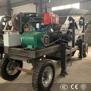 Concasseur à marteaux diesel mobile 600X800 avec moteur et roulement pour le charbon, le calcaire, le sel, l'argile, les briques et la roche - En vente - Product Image 3