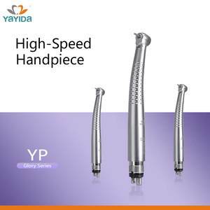 Handpiece gigi kecepatan tinggi, dengan sistem Chuck tombol tekan lampu LED ungu untuk prosedur pemotongan dan penyembuhan presisi - Product Image 2