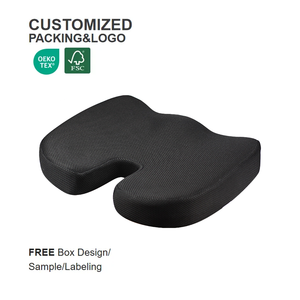 Chống trượt lưới thoáng khí tùy chỉnh mông Đệm Bộ nhớ bọt chậm phục hồi Ghế đệm trĩ Ghế đệm - Product Image 2