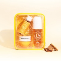 Coffret Nettoyant Parfumé Kosy Mosy Fleur de Poire – Échantillons de Parfum pour Femme, Notes Fruitées et Florales, Testeur 100ml+60ml+50g, Brume Longue Durée