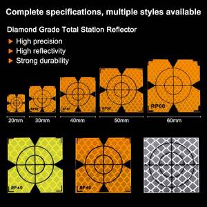 Hochs ichtbare reflektierende Band vermessungs ziele für Total station für die Außen markierung - Product Image 4