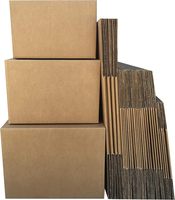 Boîtes de déménagement en carton ondulé de petites, moyennes et grandes tailles pour le déménagement et l'expédition
