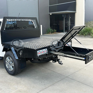 Plateau de benne personnalisé en aluminium 4x4 double cabine avec boîte latérale et protection anti-boue pour <span class=keywords><strong>Ford</strong></span> <span class=keywords><strong>Ranger</strong></span> 2009 double cabine - Product Image 5