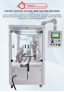 Máquina de llenado de cápsulas de café pequeña 5g proporcionada por fábrica de alta velocidad - Product Image 3