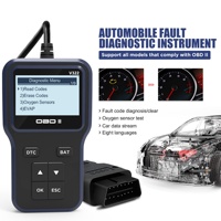 Lector de Códigos de Auto OEM V322 12V, Multilingüe, Prueba de Sensor EVAP y O2, Gráficos de Datos en Tiempo Real, Escáner de Diagnóstico OBD2 para Motor 1