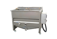Automatische diepvriesfriet verwerkingslijn friteuse, food grade roestvrij staal, hoge efficiëntie, capaciteit 7200kg/uur, geschikt voor fruit en groenten
