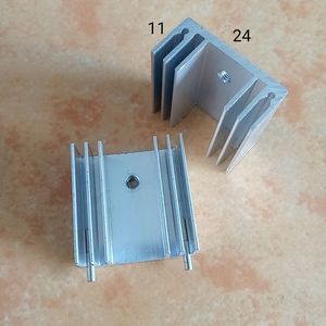 ฮีทซิงค์อะลูมิเนียม To220 ขนาด 24x11x25 30 มม. สำหรับมอสเฟต สคร ซีเนอร์ไดโอด 7805 7812 - Product Image 1