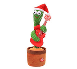 Peluche de Cactus parlante para niños, juguete de felpa recargable, inalámbrico, con diseño de cactus parlante - Product Image 4