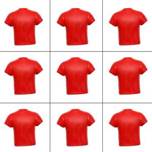 Wholesale Custom Jersey Shaped PU Foam Sports Theme Anxiety Relief Stress <b>Ball</b> Printed Logo Team Apparel Promotional Gift - Product Image 4
