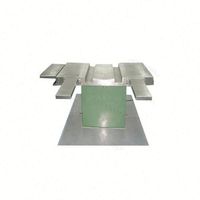 SY-W013 Table d'opération multifonctionnelle en acier inoxydable pour grands animaux Table d'opération vétérinaire pour chevaux et vaches