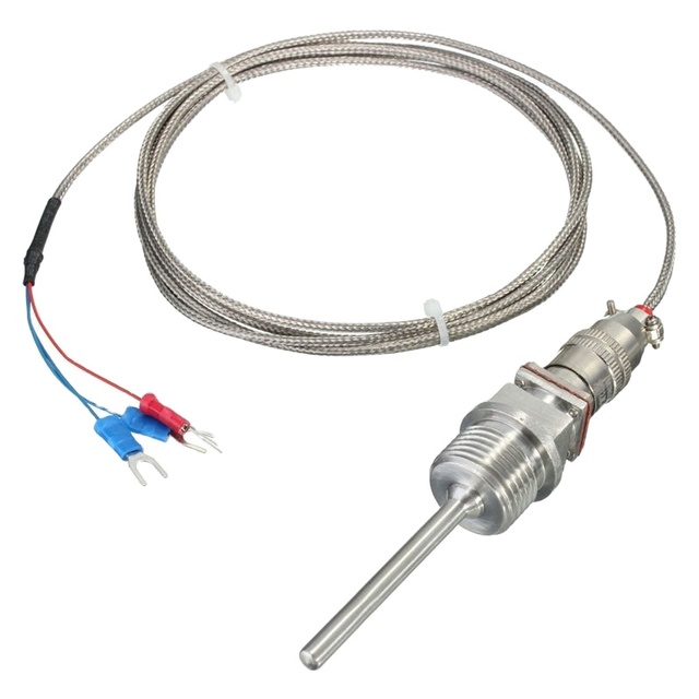 Lonten RTD PT100 Temperature Sensors 1/2 Inch NPT Threads With Detachable Connector
