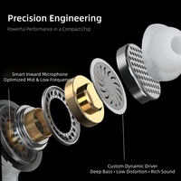 Écouteurs de jeu de haute qualité, type C, écouteurs filaires mains libres, écouteurs intra-auriculaires à réduction de bruit, vente en gros