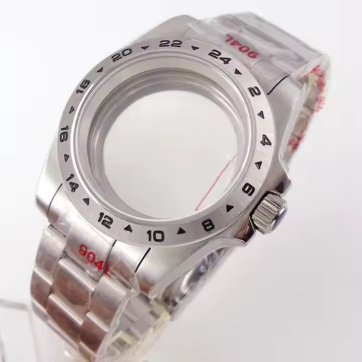 watch case bidirectional bezel for nh34