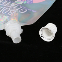 Sacs de recharge durables 100 ml Stand up Spout 1 Litre Liquide Recharge Pochette Savon Recyclé Recharge Pochette 500ml