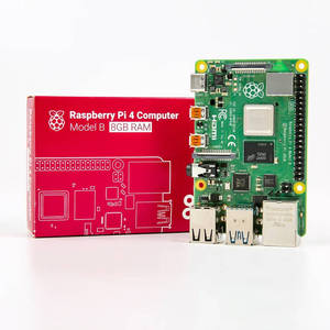 Raspberry Pi 4 รุ่น B ใหม่ล่าสุด แรม 1GB 2GB 4GB 8GB ของแท้ ผลิตในสหราชอาณาจักร รองรับการแสดงผลแบบสองจอ พร้อมพอร์ต Micro-HDMI สองพอร์ต และ GPIO Header - Product Image 1